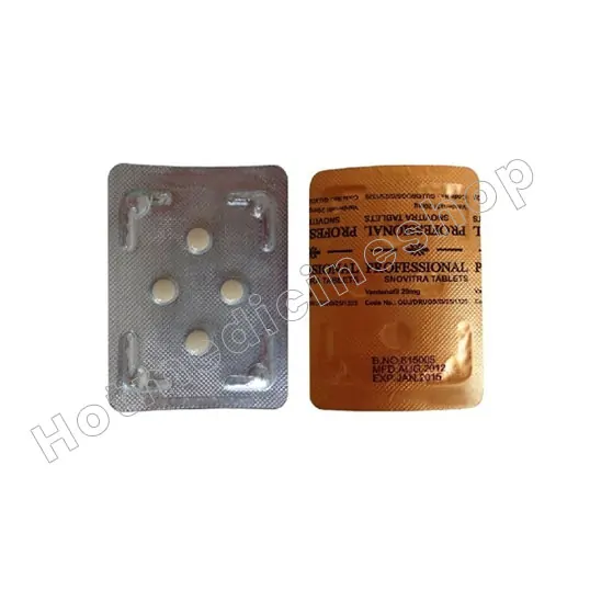 Snovitra Professional 20 Mg Product Imgage