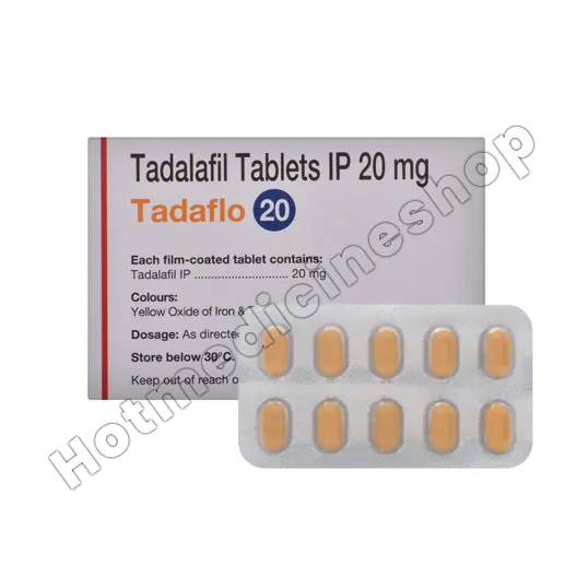 Tadaflo 20 Mg (Tadalafil) Product Imgage