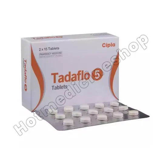 Tadaflo 5 mg (Tadalafil) Product Imgage