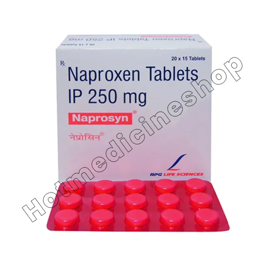 Naproxen 250 Mg Product Imgage