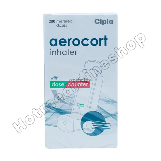 Aerocort Inhaler Product Imgage