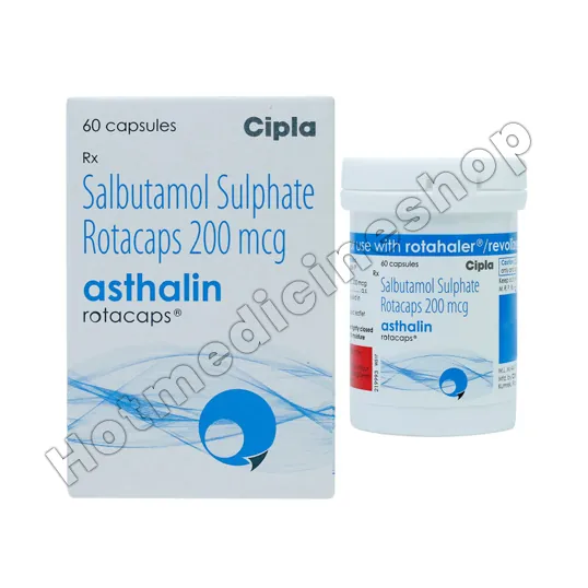 Asthalin Rotacaps 200 mcg Product Imgage