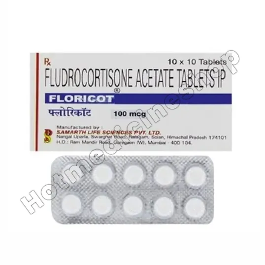 Fludrocotisone 100 mcg Product Imgage