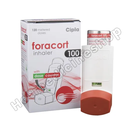 Foracort Inhaler 100 mcg Product Imgage