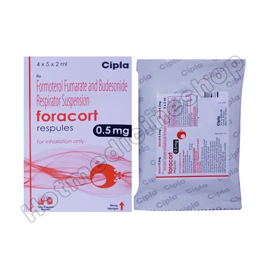 Foracort Respules 0.5 mg Product Imgage