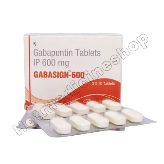 Gabapentin 600 mg Product Imgage