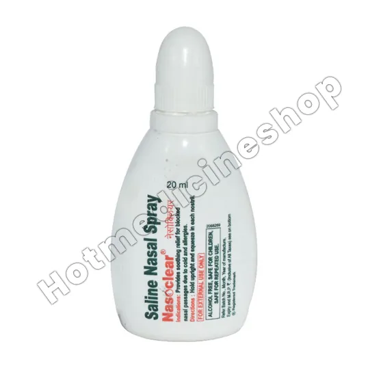 Nasoclear Salina Nasal Spray Product Imgage