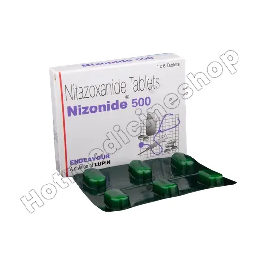 Nitazoxanide 500 Mg Product Imgage