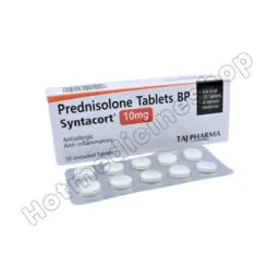 Prednisone 10 mg (Generic Deltasone)