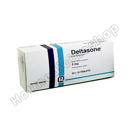 Prednisone 5 mg (Generic Deltasone) Product Imgage