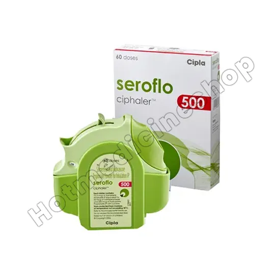 Seroflo Ciphaler 500 mcg Product Imgage