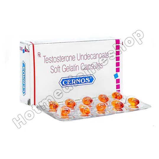 Testosterone 40 mg Softgel Capsules Product Imgage