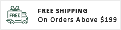 Free Shipping on orders above $199